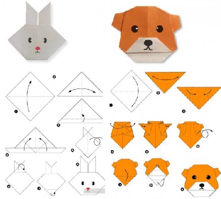 Оригами игрушка из бумаги схема Оригами игрушка из бумаги схема