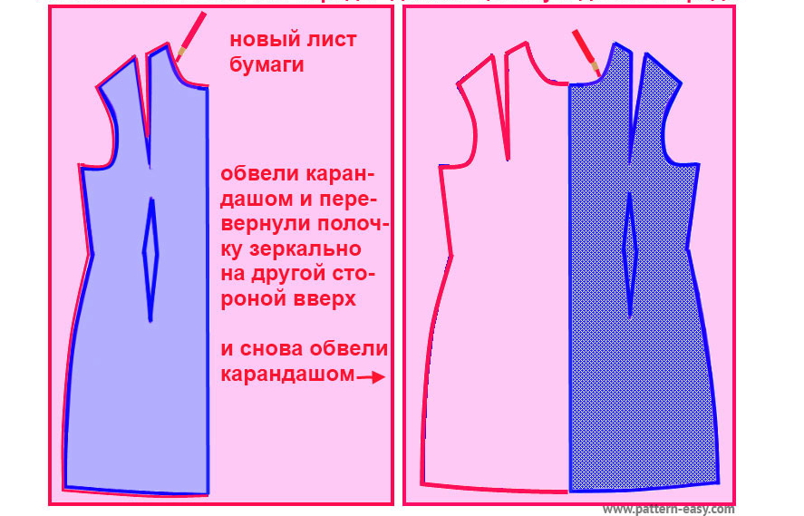 Как сшить платье на запах своими руками Как сшить платье на запах своими руками