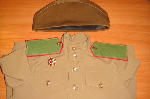 Пилотка военного своими руками