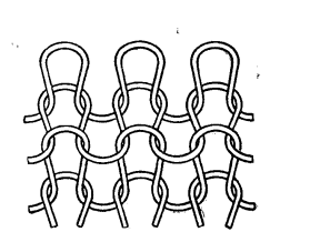 Схема трикотажа. Поперечно вязаное переплетение. Платированное переплетение. Трикотажные переплетения схемы. Кулирная гладь графическая запись.