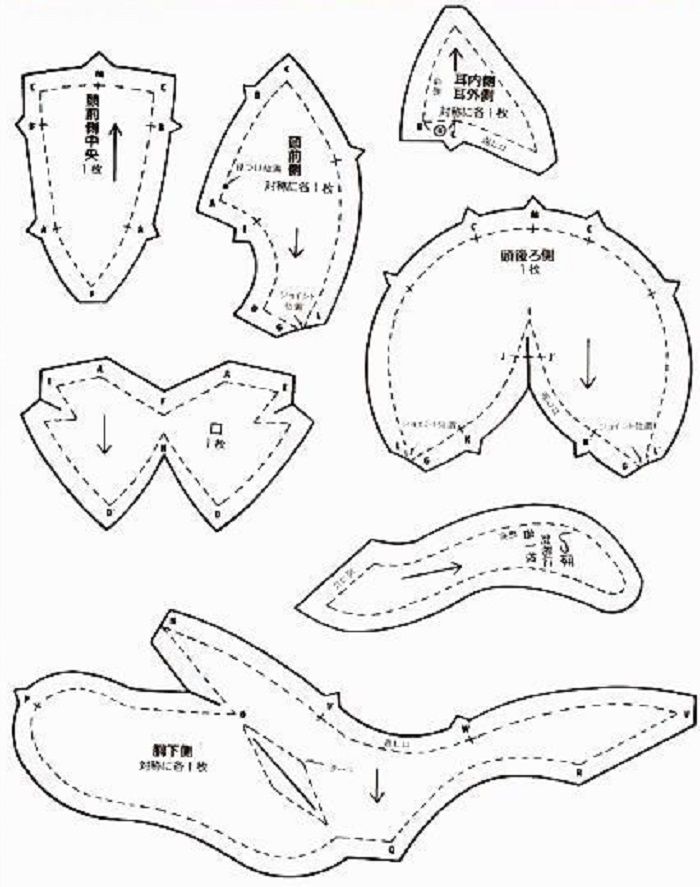 Выкройка бульдога. Мягкая игрушка французский бульдог выкройка. Бульдог выкройка игрушки. Схемы мягких игрушек из ткани. Выкройка игрушечной собаки.