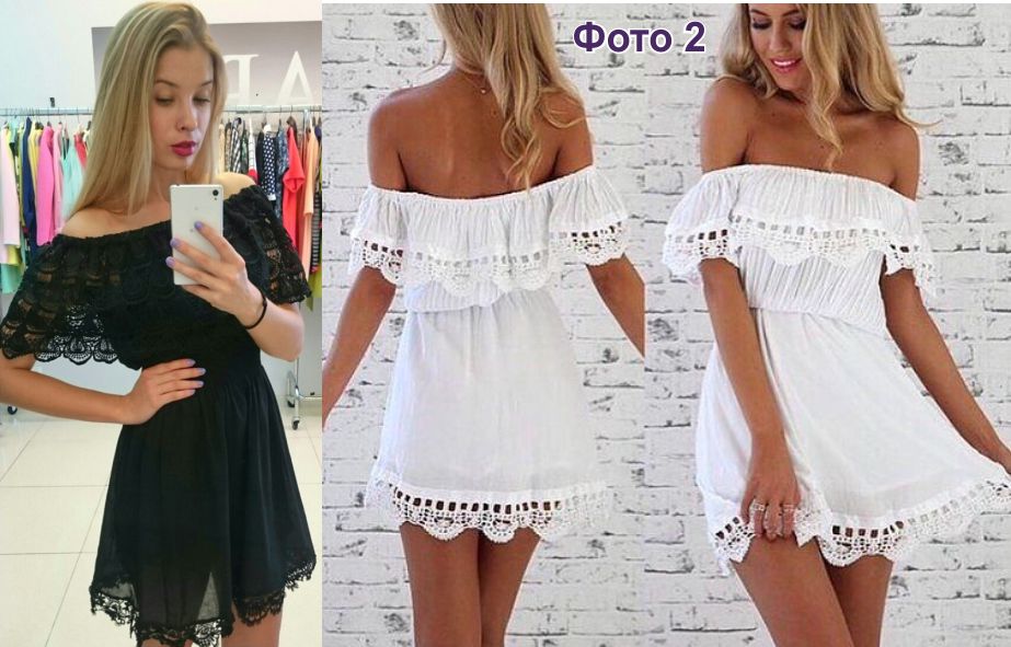 Платье С Открытыми Руками фото 17