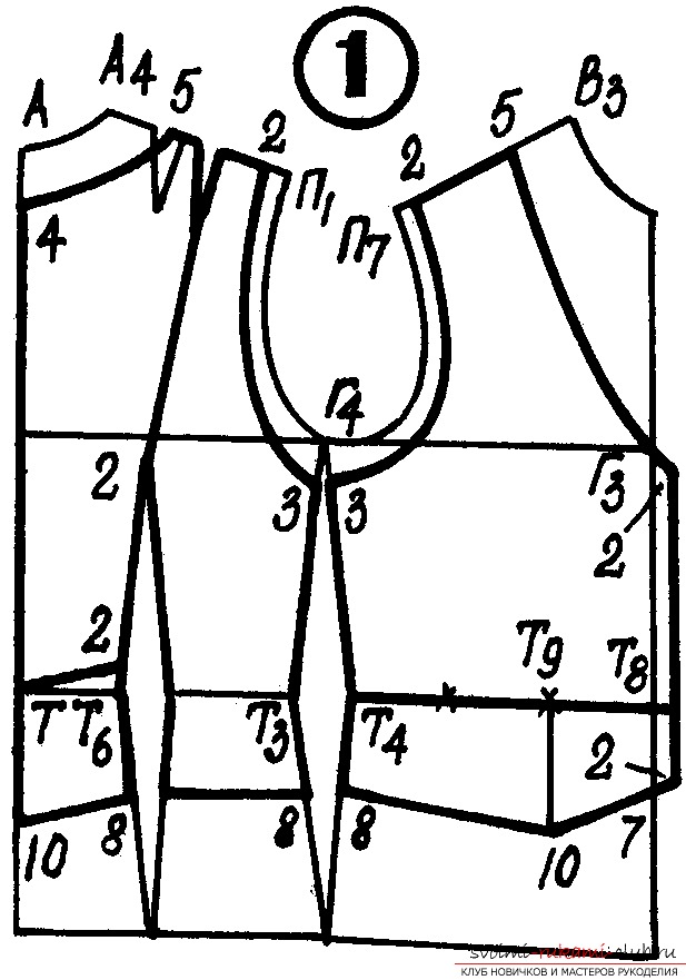 Выкройка жилета. Построение выкройки жилета женского 56 размера. Выкройка жилета 42р. Построение выкройки жилета женского 48 размера. Выкройка жилетки женской 50 размер.