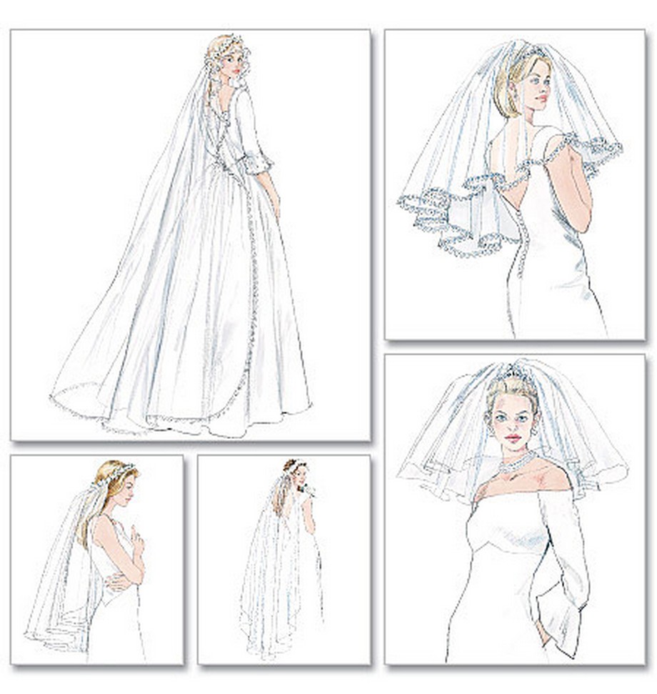 Выкройки свадебных платьев